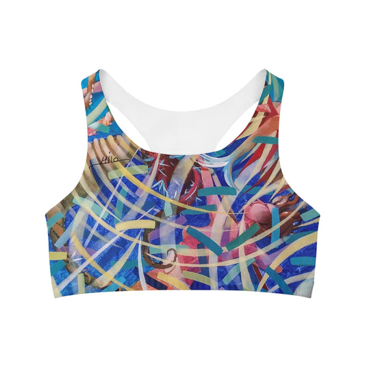 MILO - Reggiseno sportivo senza cuciture GLI DEI DEL MARE - DONNA