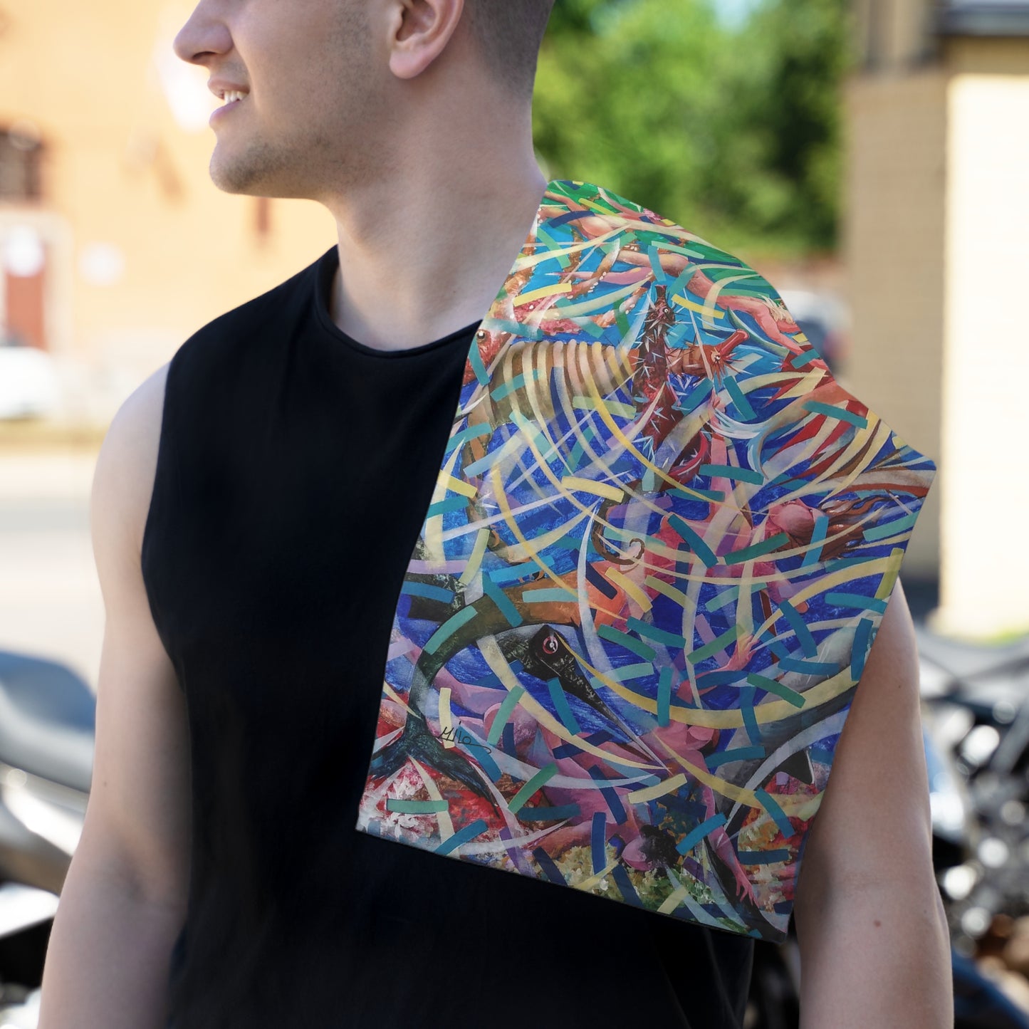 Copy of MILO - Asciugamano Rally Towel GLI DEI DEL MARE - UNISEX