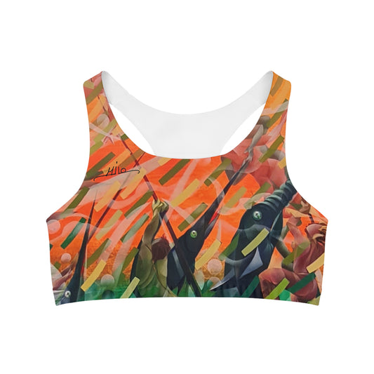 MILO - Reggiseno sportivo senza cuciture NARVALO - DONNA