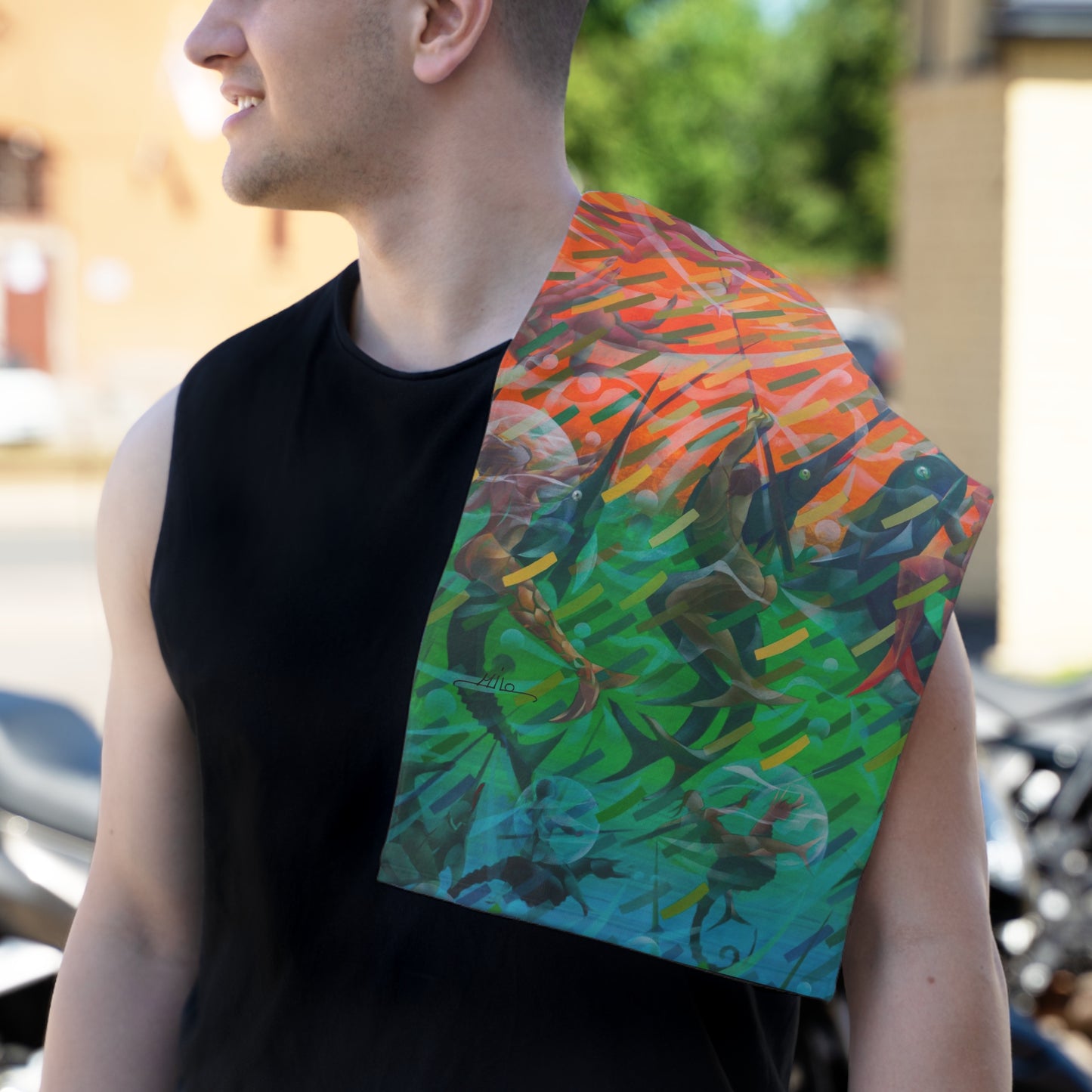 MILO - Asciugamano Rally Towel NARVALO - UNISEX