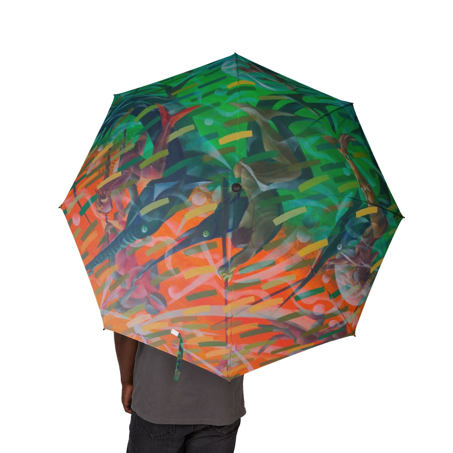 Semi-Automatic Foldable Umbrella