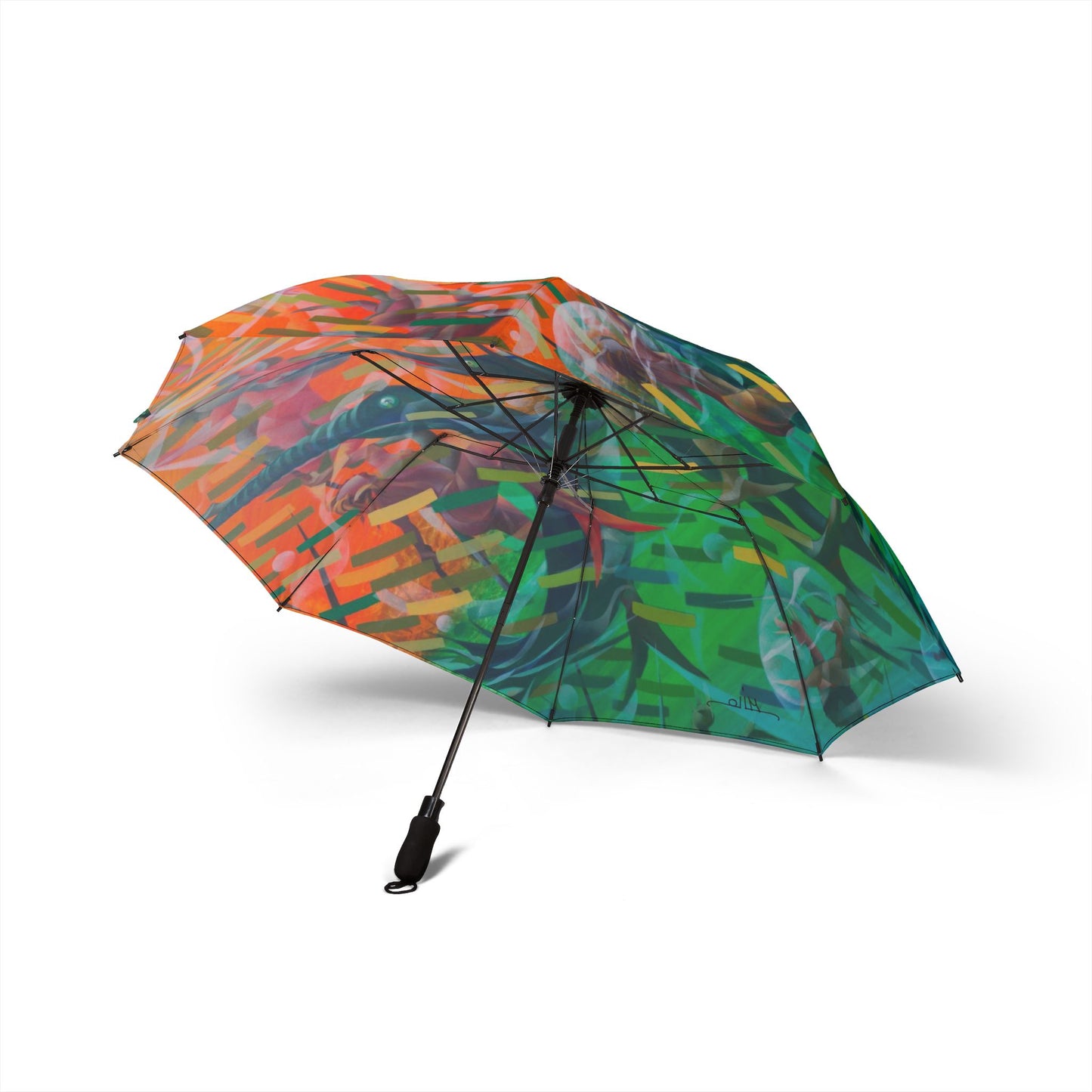 Semi-Automatic Foldable Umbrella